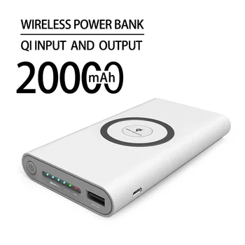 20000mAh Traadita Power Bank kahesuunaline Kiire Laadimine Powerbank Kaasaskantav Laadija Tüüp-c Välise Aku IPhone