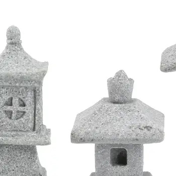 3x Miniatuurne Kuju Teenetemärgi Stiilne Kingitus Skulptuur Raamaturiiul Muru Aed