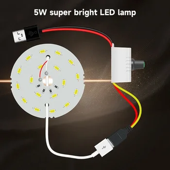 5V USB LED Paneeli Tuled Super Ere Energiasäästu LED Light Board Öö Turul Lett Lamp Piraaja LED Juhatuse Soe Valge