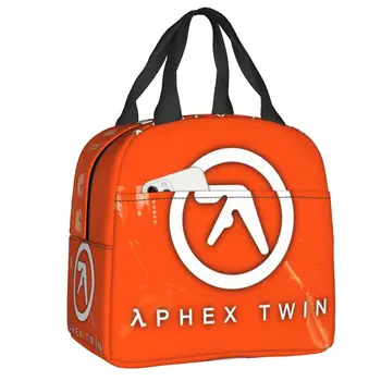 Aphex Twin Isoleeritud Lunch Kotid Naistele, Lastele Kaasaskantav Termilise Külmik Lunch Box Telkimine Reisi Toidu Piknik Konteiner Kotid