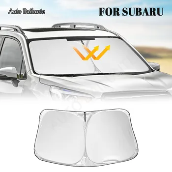 Auto esiklaasi Päikese Vari Kokkupandav Päikesevarju Kaitsmega Subaru Metsnik 2019-2023 Anti-UV Päikese-proof Tarvikud