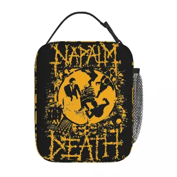 Napalm Death Muusika Bänd Isoleeritud Lõuna Kott Death Metal Toidu Mahuti Kaasaskantav Külmik Termilise Bento Box Tööd