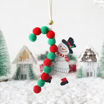 Pidulik Jõulupuu Ripatsid Festive Christmas Tree Kaunistused, Värviline Santa Snowman Põder Ripatsid Kodu Pooled Talvel