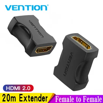 Sekkumise teel HDMI Extender Adapter HDMI Female to Female Connector 4k HDMI 2.0 Extension Konverteri Adapter PS4 Monitor HDMI Kaabel