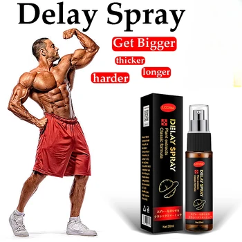 Sugu Delay Spray Sugu Meeste 20 ml Mees välispidiseks Kasutamiseks Anti Enneaegse Seemnepurske Kestavad Kaua 60 Minutit Peenise Pillid Enlargment