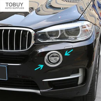 TTCR-II Car Styling, ABS Kroomitud Esi udutule Laterna Raam Katta Sisekujundus Esitulede Decor Moudings BMW X5 F15 2014 2015