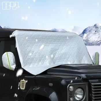 Talvel Auto esiklaasi Päikesevarju LR Defender 90 110 130 2004-2018 Auto Anti Lumi Külm Jää Kilp Tolmu Protector Kate