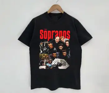 Vintage on Sopran Kummardus Tshirt the Sopranos Särk Tony