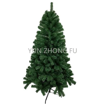 1.8 Roheline Beež Jõulupuu PVC takistab tule levimist Filiaalid Jõulud Christmas Tree Teenetemärgi