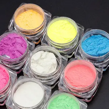 10 Värvi Helendav Pulber Vaik Pigmendi Värvi UV-Epoksü Vaik DIY Tegemise Ehted