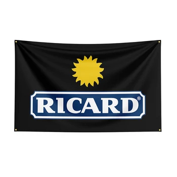 90x150cm Ricards Lipu Polüester Trükitud Õlu Bänner Decor jalga flag banner