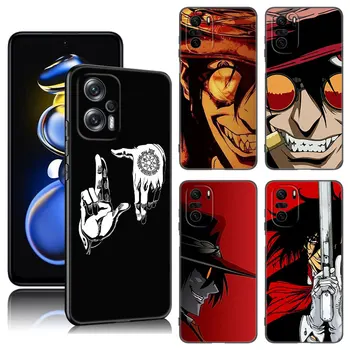 Anime Hellsing Must Silikoonist Telefoni Puhul Xiaomi POCO X3 X4 NFC F5 M3 M4 M6 X5 X6 Pro F3 F4 GT 5G C55 C65 M5