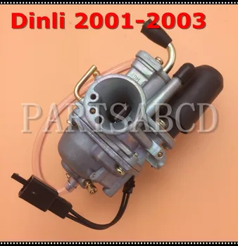 Carburetor jaoks Dinli 2 Taktiline 50cc, et 90cc ATV Carb elec choke 2001-2003