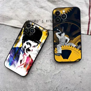 Charlie Chaplin Telefon Case For Iphone 15 14 13 Mini 11 12 Pro Max Xr X Xs 7 8 Plus Põrutuskindel Tagakaas