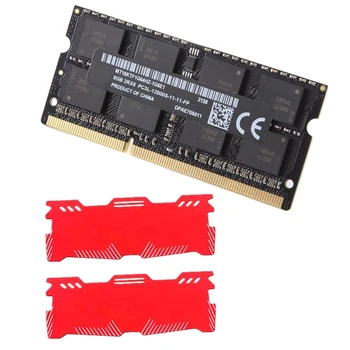 Eest MT 8GB DDR3 Sülearvuti Ram Mälu+Jahutus Vest 1600Mhz PC3-12800 204 Sõrmed 1.35 V SODIMM Laptop Mälu Ram Lihtne Paigaldada