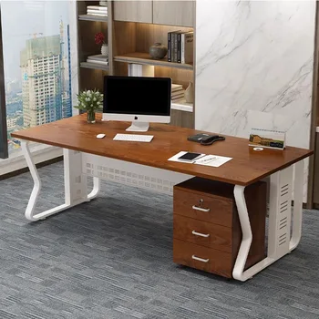 Executive Ladustamise Office Desk Nurgas Workbench Vastuvõtt Mängu Jälgida Office Desk Koosolekul Juhatuse Meuble Luksuslik Mööbel