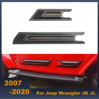 Hea Kvaliteet Auto Küljel ABS Ukse Keha Vormimise Riba Streamer Protector Kate Kit Sisekujundus Sobivad Jeep Nääkleja JK JL 2007-2020