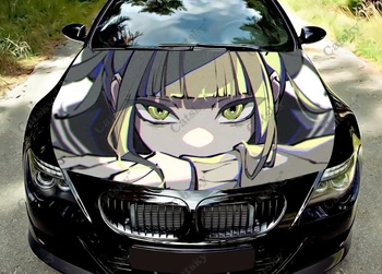Himiko Toga Anime Tüdruk Prindi Auto Kapuuts Vinüül Kleebised Wrap Vinyl Film Mootori Kate Kleebised Kleebise Auto Auto Kapuuts Kaitse Kile