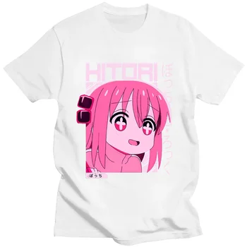 Kawaii Bocchi Rock Tshirt Naljakas Anime, Manga Hitori Gotoh Graafiline Särk Meeste Ja Naiste T-Särk Vabaaja Paarid Harajuku Streetwear