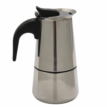 Moka kohvikann Espresso, Caffe Percolator Pliit kohvimasin Espresso Pot itaalia Kohvi Masin 100Ml Roostevabast Terasest