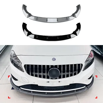 Mõeldud Mercedes-benz A-Klass W176 2013-2015 Esi-Kaitseraua Alumine Lip Spoiler Splitter Difuusor Kate Valvur, Kaitsja, ABS Tuning Uus