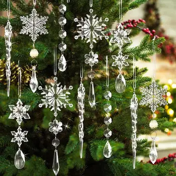 Puhkus Lumehelves Teenetemärgi Vahuveini Jõulud Lumehelves Kaunistused 16 Sun Püüdjate jaoks Kontor Aed Korduvkasutatavad Xmas Tree