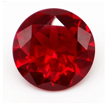 Ruby Suur Katkesta Kütmata 10.50 Cts Loomulik Kaevandatakse 11.0 mm Sri-Lanka Granaat Ruby Tuvi Punane Ring Lõika VVS Lahti Pärl