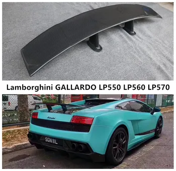 Spoiler Jaoks Lamborghini GALLARDO LP550 LP560 2004-2013 Tagumine Tiib Huule Saba Pagasiruumi Spoilerid Päris Carbon Fiber