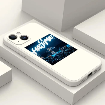 Telefon Case For Iphone 14 13 12 11 Mini Pro MAX 5 5s Se 2020 6 6s 7 8 Plus X 10 XR, XS Kate Silcone Liquide hajime MiyaGi