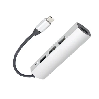 USB-C-Hub, 4-In-1 USB-C-Hub-4-Port Hub, ühildub Tabletid, Mängu Konsoolid, Pro Ipad, Sülearvutid