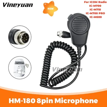 UUS Omanik Kõlar, Mikrofoni HM-180 8pin Mikrofon Asendada Jaoks ICOM IC-M700 IC-M710 IC-M700 PRO (IC-M600 Raadio （EM-48/HS-50/EM101）