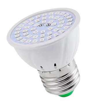 Uus 3X E27 80 Led Taim Kasvada Lamp LED Full Spectrum Kasvu Lambid Seemikute Lill Füto Lamp Hüdropooniline Taimed