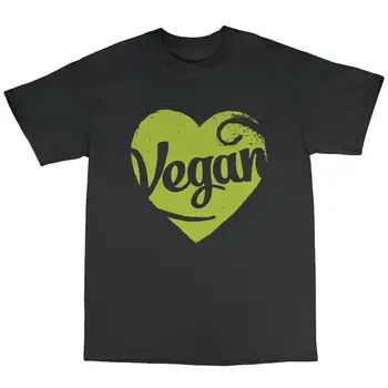 Vegan Südames, T-Särk 100% Puuvill Veganism Taimetoitlane
